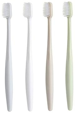 Ipetboom 1 Satz Anti-bleeding-zahnbürste Wählt Harte Zahnbürste Breite Weiche Bürste Erwachsene Bambus n Grund Zufällige Farbe 4 Stück