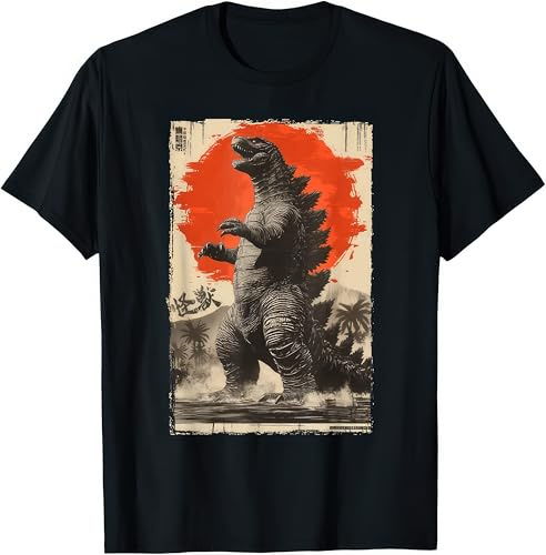 Retro Vintage Legendary Kaiju Japanese Kids Womens Mens T Shirt