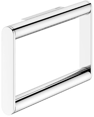 Keuco 14921170000 Plan Handtuchring, aluminium silber-eloxiert / chrom
