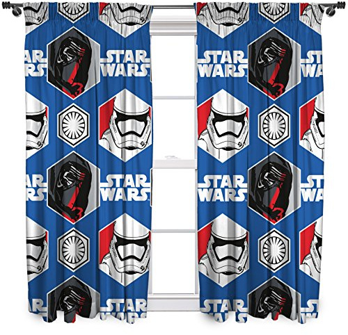 Disney Star Wars Awaken Ready Made And To Hang Curtains 66 x 72