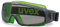 Uvex U-Sonic Supravision Excellence Safety Glasses - Tinted/Grey/Lime