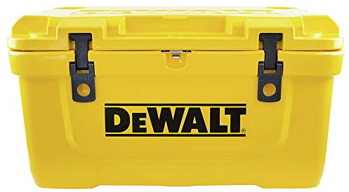 DEWALT 65 Qt Roto Molded Cooler, Heavy Duty Ice Chest for Camping, Sports & Outdoor Activities