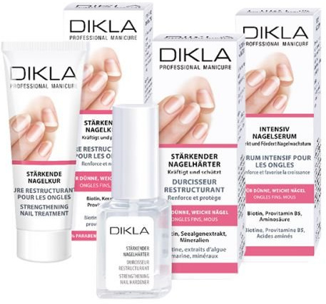DIKLA - Spezial Pflegeset bei weichen und dünnen Nägeln | für perfekt gepflegte Nägel