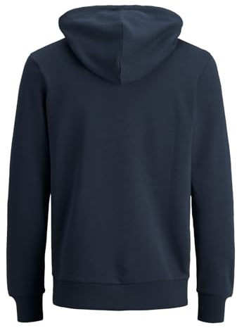 Jack & Jones Mens Corp Logo Hoody - Navy Blazer - XX Large