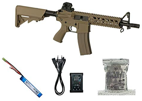 OpTacs G & G Armament Set !!! Softair - Gewehr - G & G M4 CM16 Raider - ab 14, unter 0,5 Joule Desert