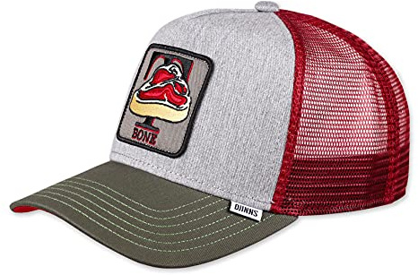 Djinns Trucker Cap HFT Food T-Bone Grey Mehrfarbig