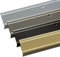 Floordirekt Perfil de borde de escalera en forma de L de aluminio, 1 pieza, 134 x 3 x 2 cm, preperforado, plateado, para parqué y laminado, incluye material de montaje, perfil de borde de escalón en 3