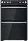 Hotpoint 60cm Double Oven Electric Cooker with Catalytic Cleaning - Black