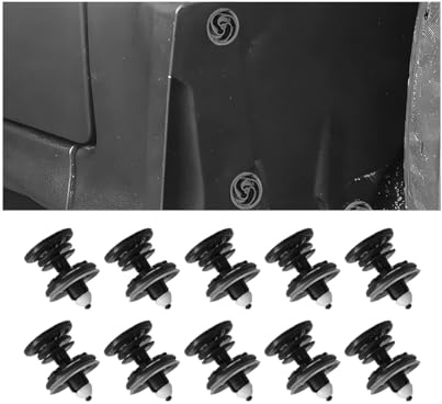 JNNJ 10 Stück Türverkleidungen Befestigungs Clips, Befestigungsclips Kunststoff Türverkleidung Befestigung Clips, Tragbar Autotür Klips Austauschbar Auto Türverkleidungs
