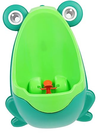 Toyvian Pot Entraînement Pour Garçons Urinoir Mural Grenouille Plastique Toilette Apprentissage Légère Avec Moulin à Vent Pour Garçon Fille Facile à Nettoyer Fixer