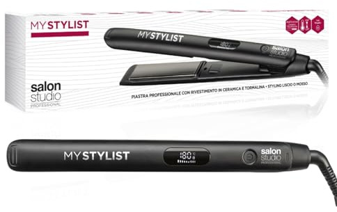 Salon Studio Professional MyStylist Piastra per Capelli in Ceramica