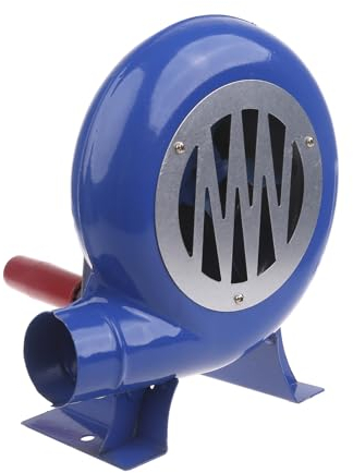 YIZITU Ventilatore per barbecue Ventilatore per barbecue 150/120/80W Mini Fabbro Forge Soffiatore Con Condotto Portatile Manuale Ventilatore Per Campo Compatto Soffiatore A Mano