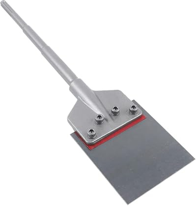 EurHomePlus SDS-Max Ciseau à mastic, grattoir de sol, pour carrelage 245 x 60 mm, pour retirer la colle de sol, tapis, linoléum