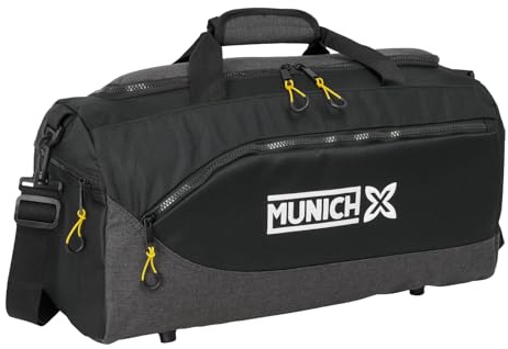 Safta MUNICH TOPO - Bolsa de Deporte, Mochila, Ideal para Niños de Diferentes Edades, Cómoda y Versátil, Calidad y Resistencia, 50x25x25 cm