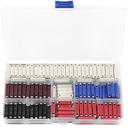 200 Stück Auto Sicherungen Europäisches Automobil Sicherungs Sortiment Set 5A 8A 10A 16A 25A 40A Für Europäisches Auto Alten Stil