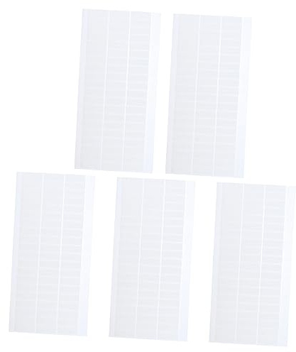 Uonlytech 1 Set Nastro Biadesivo in Schiuma Nastro Adesivo in Schiuma Adesivi in ​​gommapiuma Millechiodi Biadesivo Double Sided Tape Forniture Fai Da Te Strisce Appiccicose Eva 5 Fogli