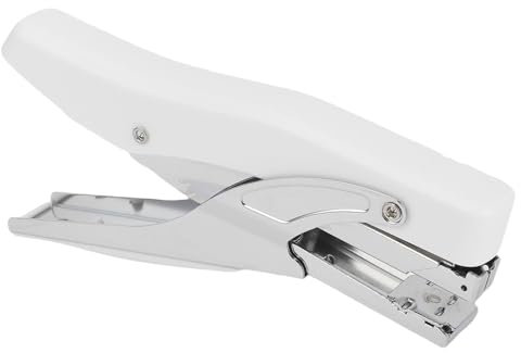 Lightweight Plier Stapler, Labor Saving Design 20 Sheet Capacity Multifunctional Portable Handheld Stapler for Factory School Desk Home Supplies