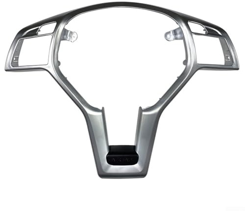 Migliora il tuo volante con il rivestimento in stile AMG per Mercedes Benz W204 W212 Classe C (argento)