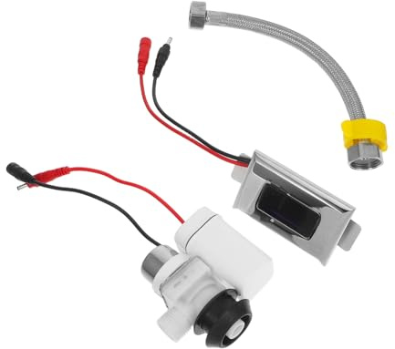 SEWACC Touchless Urinal Flush Valve Sensor Device Automatic Electronic Flush Valve with Durable Abs Panel for Easy Installation Public and Private Bathrooms
