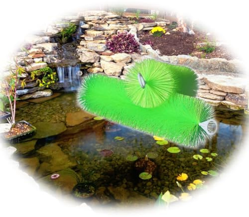 50 spazzole filtranti per laghetti per una pulizia efficiente, ideali per filtri skimmer per laghetti, stagni koi, acquari e giardini acquatici