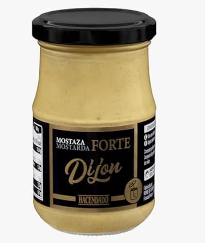 Senape di Digione forte, 200 g. Confezione da 3