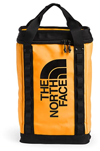 THE NORTH FACE Unisex-Adult Nf0a3kyvzu3os Luggage-Garment Bag, Summit Gold/TNF Black, One Size
