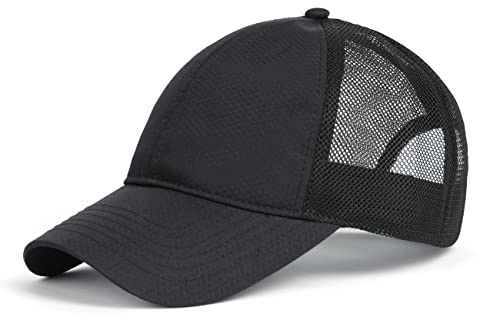 Zylioo XL/XXL Trucker Cap Basecap Für Großen Kopf,Mesh Running Caps Größe 62cm,UV Schutze Sommer Sport Kappen Atmungsaktiv Baseballkappe