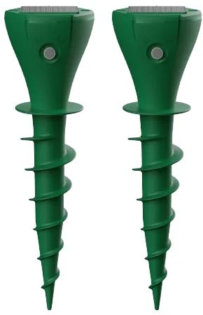 GLB Green Level Berlin | Ahuyentador por vibración de Topos | Topillos | Serpientes | Cobertura de1400m2 | 2 Unidades |