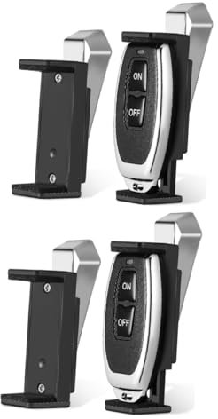 CAXUSD 4piezas Soporte Ajustable para De Puerta De Garaje Clips para Visera De Coche Organizador Práctico y