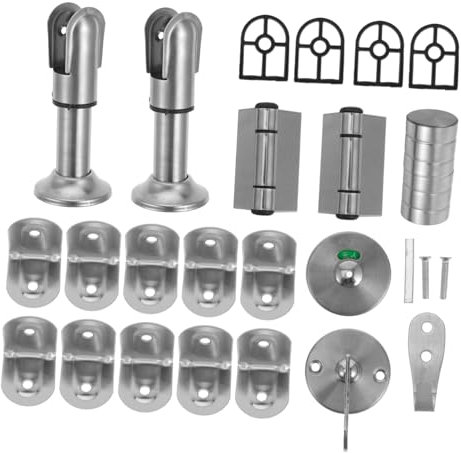 Homoyoyo Divisori Per Bagni Accessori in Acciaio Inox Per Divisori Piedini Per Per Bagni Componenti Per Forniture Per Per Wc