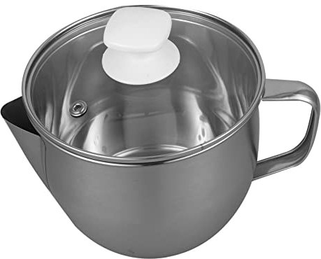 Ciieeo Filtro De Aceite Inoxidable Para Cocina Separador De Aceite y Sopa Recipiente Reutilizable Asas Para Grasas Comidas