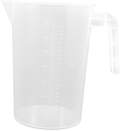 EXHUMKY Taza Medidora Para Hornear Taza Medidora Transparente Con Báscula Para Cocinar y Hornear Medir Ingredientes Casa Reutilizable