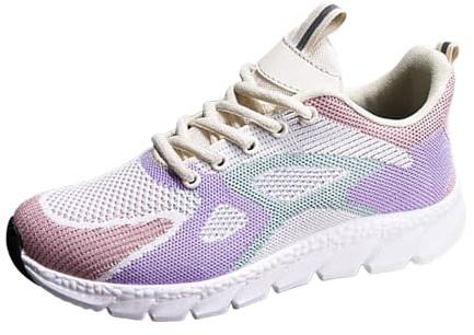 Generico Scarpe Donna per Alluce Valgo Morbida Sneakers Estive Comode Ortopediche Ammortizzazione reattiva Taglia Extra Large Estiva Ideali Allenamento in Palestra