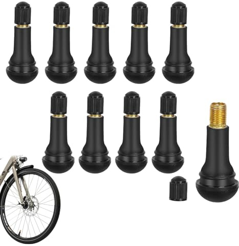 10 Stück Reifenventil,Auto Ventile,Ventileinsatz Auto,Tr413 Gummi Ventile,Autoreifen Ventil,Autoventil,Reifen Ventilr,Snap-In Gummiventile,Gummiventil Reifen Für Motorräder,Meist Auto