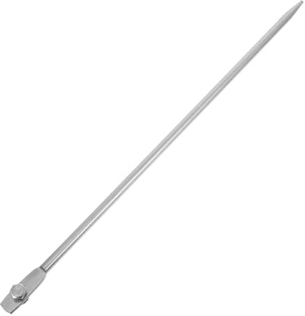 SHINEOFI Erdungsstab Für Elektrozaun Erdungsstift Aus Metall 47.00 cm Erdungsstab Für Außenbereich Einfache Montage Für Sichere Erdung Von Hausgeräten Und Technischen Projekten