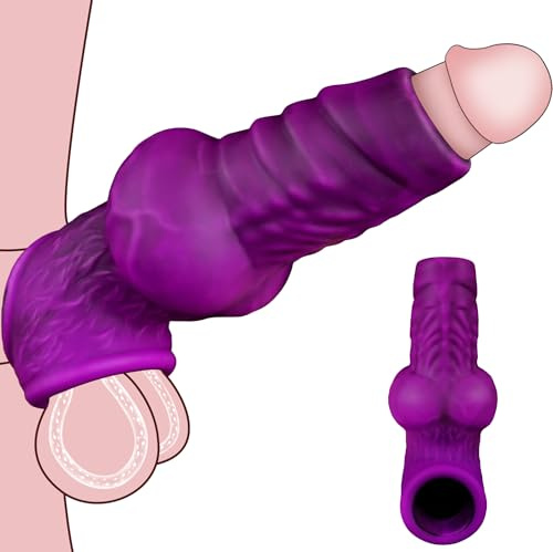 16.5cm Penishülle Penissleeve Penisverlängerung Penismanschette Silikon