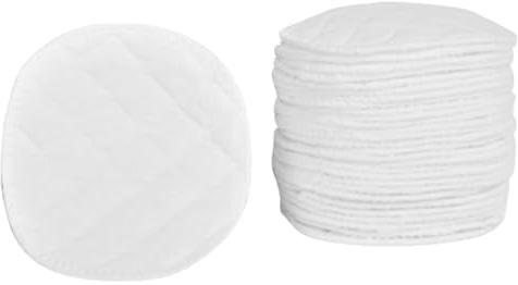 UPKOCH 16 Stück Waschbare Auslaufsichere Baumwoll Stilleinlagen Atmungsaktiv Hochsaugfähig 10X10cm Stillbedarf für Stillende Mütter