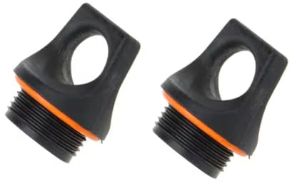 Fuel Tank Inner Cover Fuel Tank Cap For Outdoor Camping Gas Tool 2 Packs Screw Top Fuel Bottle Cap Camping Stove Tools