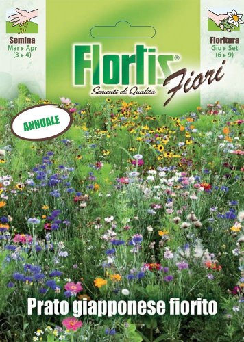 Flortis 4351163 Japanische Blumenwiese Mischung (Blumenwiesensamen)