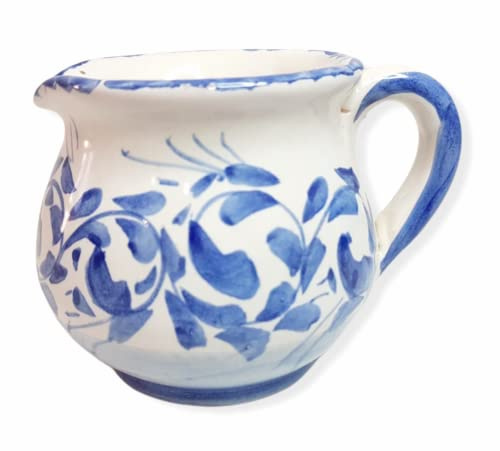 Lattiera di Ceramica Siciliana Dipinta a Mano Bricco Latte Le Ceramiche di Ketty Messina