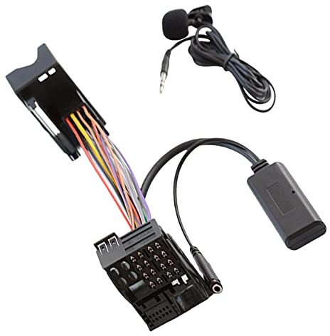 Baoblaze Car Audio Adapter, with, Handsfree Call Stereo AUX‐in Adapter Device, for E85 E86 Z4 E83 x3, for Mini
