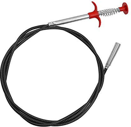 YUE QIN 200CM Claw Pick Up Tool Drain Unblocker Tools Drain Rods Lifting Grab Grabber Sink Cleaning Hook Pipe Dredging Tool for Kitchen Sink Bathroom Tub Toilet