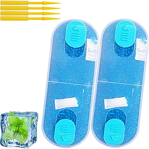 toukie Premium Menthol Balls (4000 pieces, Super Ice Menthol), Aroma Capsules, Flavor Balls, with Filter Rod, Solid, DIY Click Filter Balls