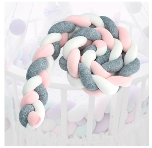 Plush-But-Firm Nesting Border- 𝐜𝐨𝐭 𝐛𝐮𝐦𝐩𝐞𝐫 100cm/200cm/300cm/400cm -Hand-knitted, masterful craftsmanship, enduringly durable,T-400cm