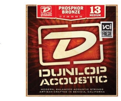 Jim Dunlop dap39 Phosphor Bronze 39 Gauge Light 12-saitigen Akustik Gitarre eine Saite
