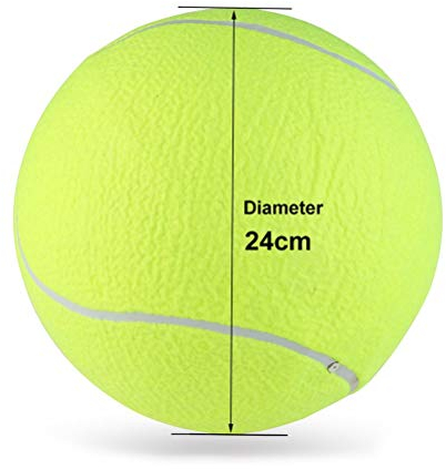 LUOEM ße Tennisball für Haustiere Outdoor Sport 9,5 Zoll