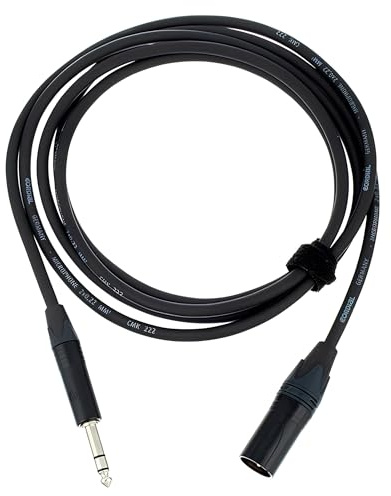 Cordial, cavo di collegamento jack bilanciato PRO LINE CPM, 2,5 MV, 2,5 m, XLR maschio/femmina