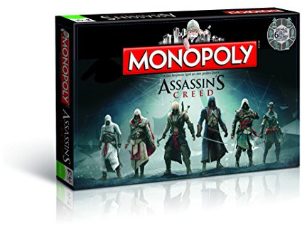 Winning Moves Monopoly Assassin's Creed Limitierte Edition (Deutsch) - Die Geschichte ist unser Spielfeld. Spielen Sie mit!
