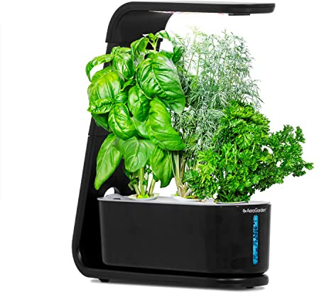 AeroGarden Sprout - Indoor Garden with LED Grow Light, Black