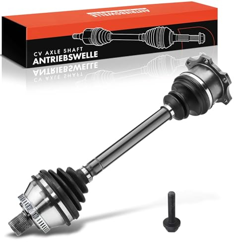 Frankberg Antriebswelle Achswelle AT Vorne Rechts Replace# 8D0407272BC | Kompatibel mit VW Passat Variant 3B6 3B5, Passat 3B3, Audi A4 8D2, A4 Avant 8D5, Skoda Superb I 3U4; mit ABS-Ring